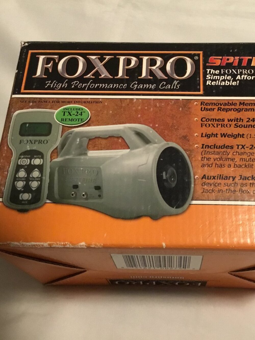 FOXPRO TX24 Electronic Remote Control, Box, and Instructions ONLY